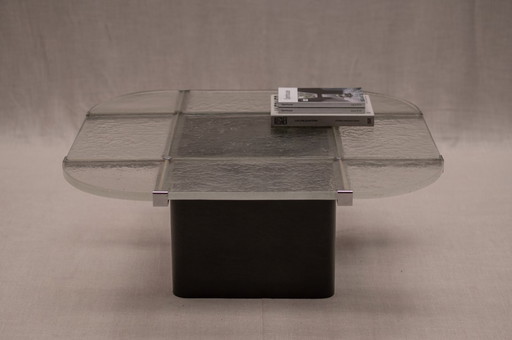 Large vintage brutalist coffee table, 1970s