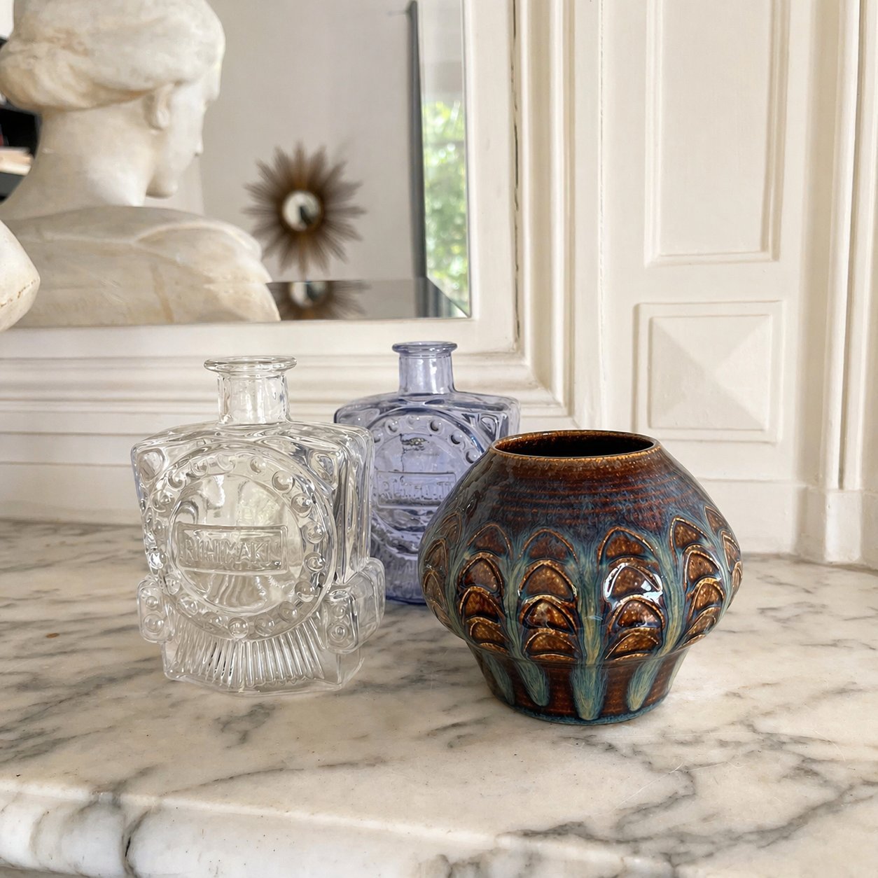 Vintage Scandinavian vase, Einar Johansen for Søholm, Denmark