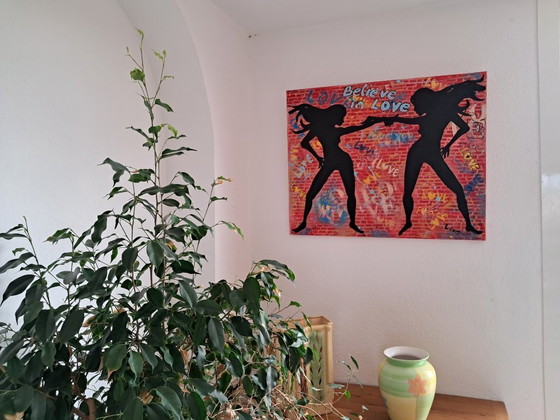 Image 1 of Jovan SRIJEMAC - Ombre d'amore - Dipinto dell'artista