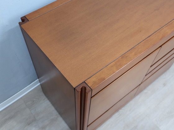 Image 1 of Mobile bar serie Angelo Mangiarotti 4D in noce nazionale anni '70