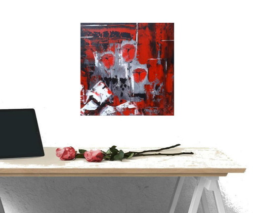 Peinture abstraite 30x30