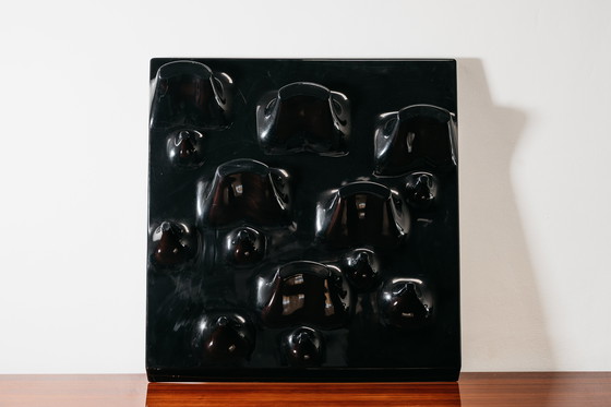 Image 1 of Slab coat rack by De Pas, D'Urbino & Lomazzi for Longato, Italy, 1960s