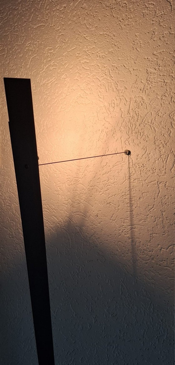 Image 1 of Torchére wandlamp mat zwart van Gilles Derain