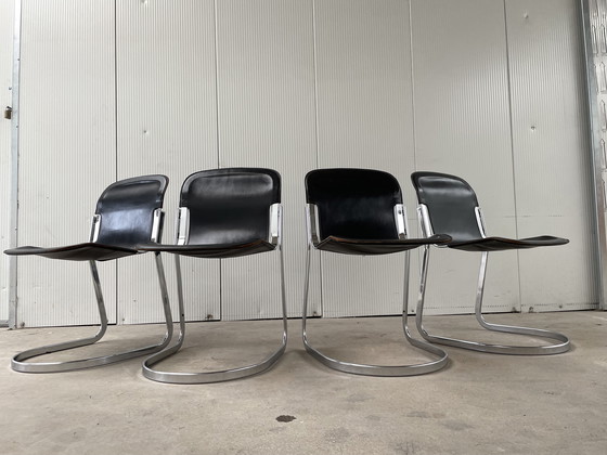 Image 1 of Vintage Cidue C2 Chairs Willy Rizzo
