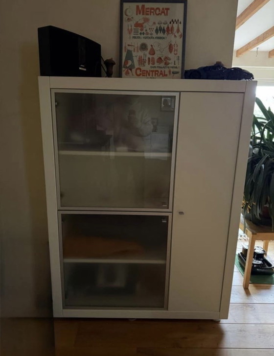 Image 1 of Hülsta Xelo Design Highboard - Hoogglans Wit 