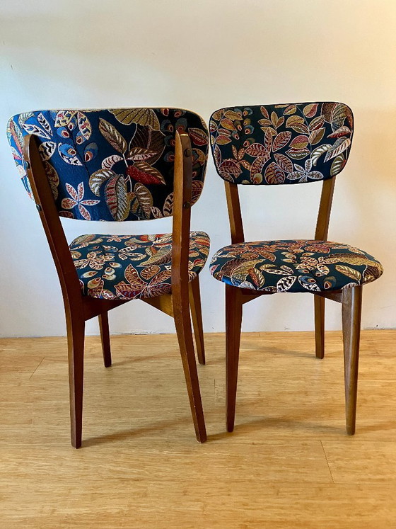 Image 1 of Coppia di sedie vintage "The Botanicals"