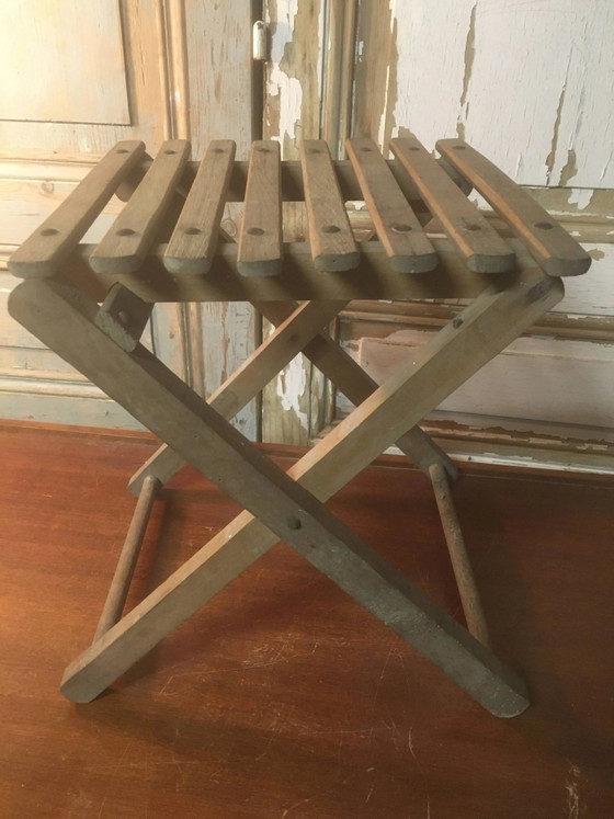 Klapphocker aus den 30er/40er Jahren – Wood, Vintage (photo 14 of 15)