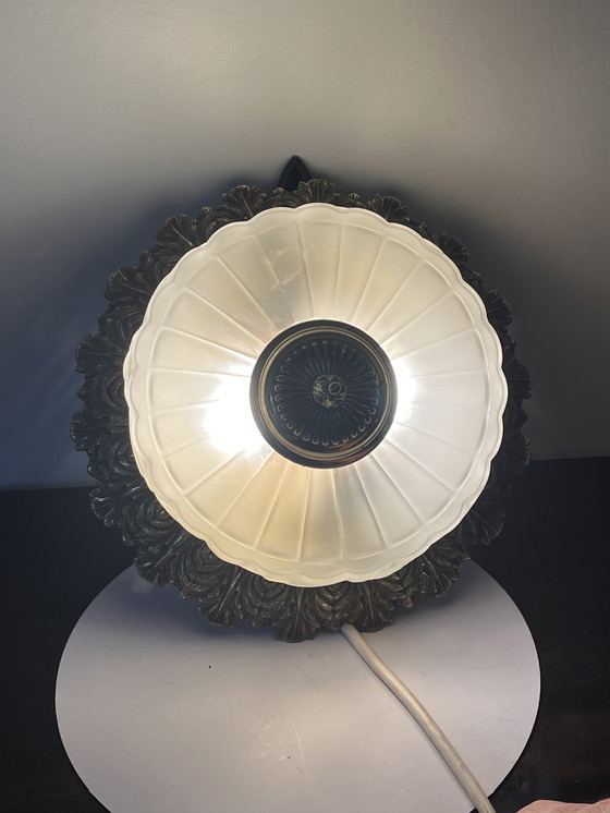 Image 1 of Art-Deco-Deckenlampe Vermutlich 1950er Jahre