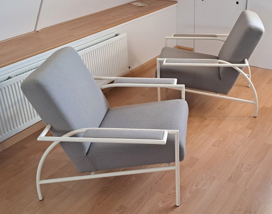 2x Gelderland 4735 Armchair – Textile, Metal (photo 4 of 5)