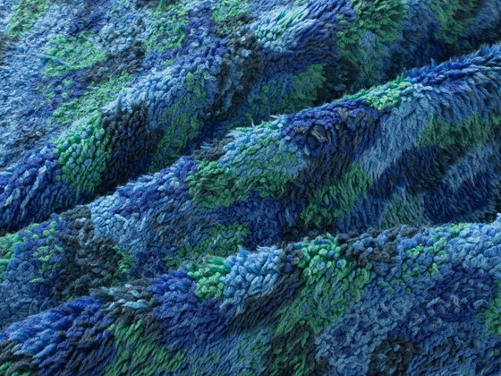 Image 1 of Tappeto a pelo lungo anni '70, 50 x 350 cm, Vintage