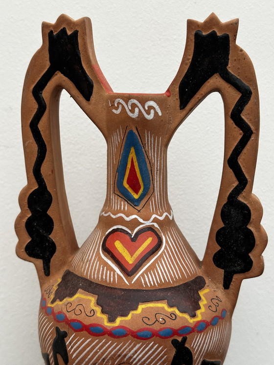 Image 1 of Vase, zugeschrieben der Werkstatt von Lorenzo Loi – 1960er Jahre