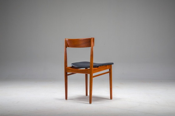 Image 1 of Model 39 Teakholz-Esszimmerstuhl von Henry Rosengren Hansen für Brande Møbelindustri, 1960er Jahre