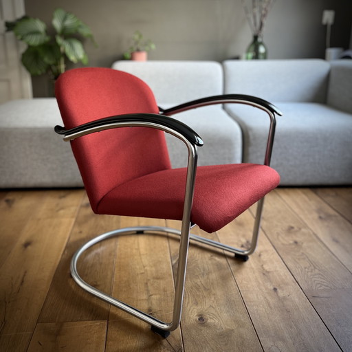 Gebr Van Der Stroom Dutch Originals Model Gispen 414 Stoel