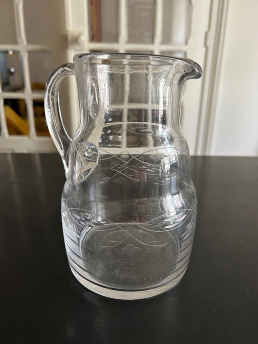 Glass Pitcher 1950