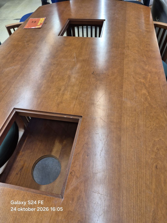 Riproduzione del marchio di punta Franck Lloyd wright webb, Set da pranzo, Tessile, Legno, Blu (foto 3 di 5)