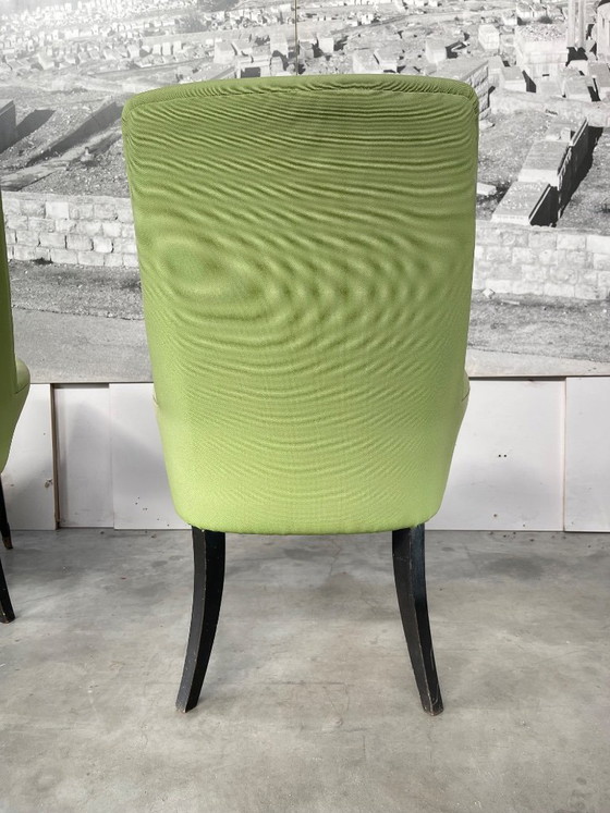 Sedie italiane di design moderno di metà secolo degli anni '60 di Melchiorre Bega – Poltrone, Textile, Wood (photo 5 of 6)
