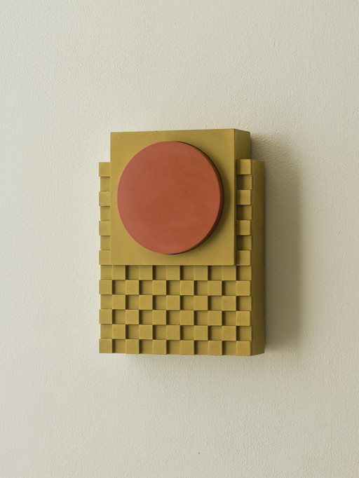 Brutalistisch wandobject