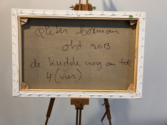 Image 1 of Modernes Gemälde von Pieter Boxman aus dem Jahr 2013: Die Herde still – Ein Zeh 4