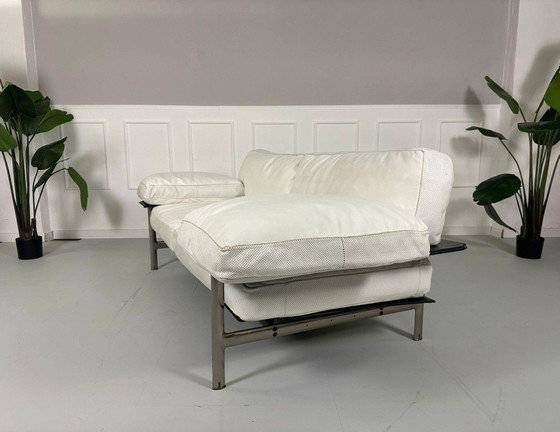 Image 1 of B&B Italia Diesis Designer Sofa Weiß Leder Klassiker