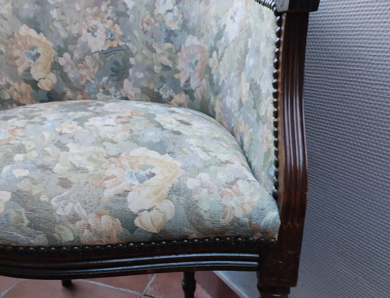 Image 1 of Deux sièges baquets en tissu.