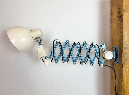 Industrielle Scherenlampe aus Ostdeutschland von Reif Dresden, 1950er Jahre