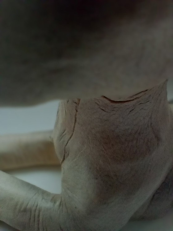 Image 1 of Borsa vintage in pelle Greyhound Château modellata a mano di metà secolo (Canada)