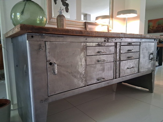 Image 1 of Authentieke Biguet werkbank