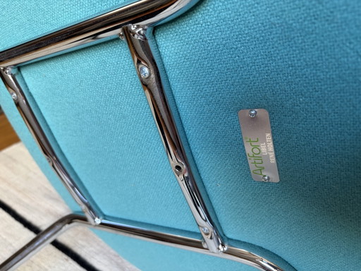 Set Van 2 Artifort Libel Stoelen – fauteuils, Wool (photo 2 of 7)