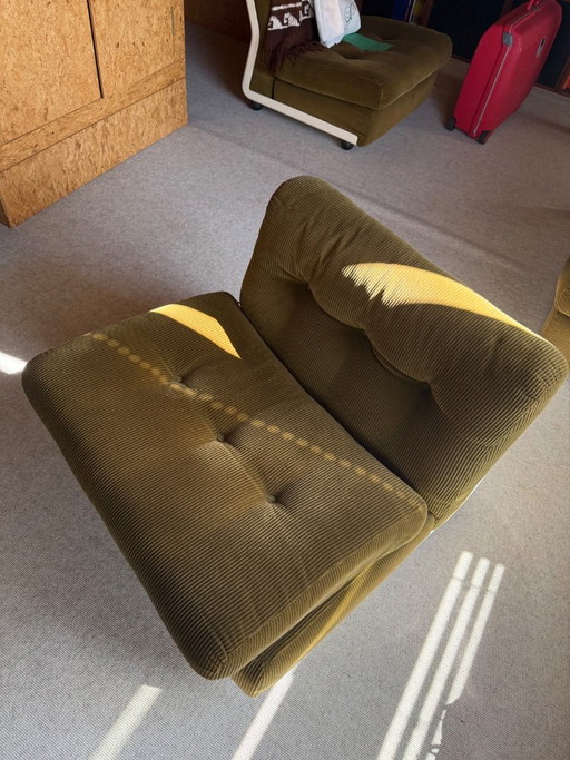 C&B Italia Amanta Sessel - Mario Bellini (5 Stk) – B&B Italia, fauteuils, Textile (photo 2 of 5)