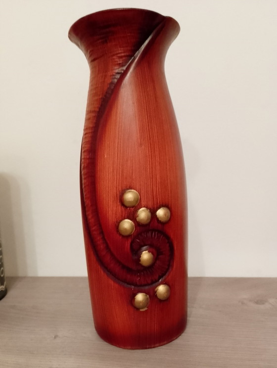 Image 1 of Grande vaso della serie Xenia di Carstens Tonnieshof, designer Gerda Heuckeroth, Germania.