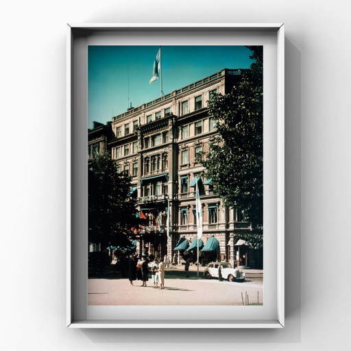 1x Fine Art Print — Hotel Kämp, Helsinki, 1950 kodachrome