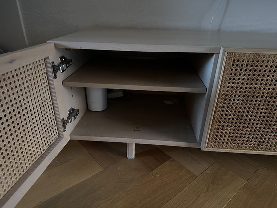 Image 1 of Mobili multimediali di design di Hans K. Oak rattan