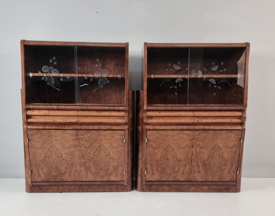 Image 1 of Art Deco kasten, jaren 40