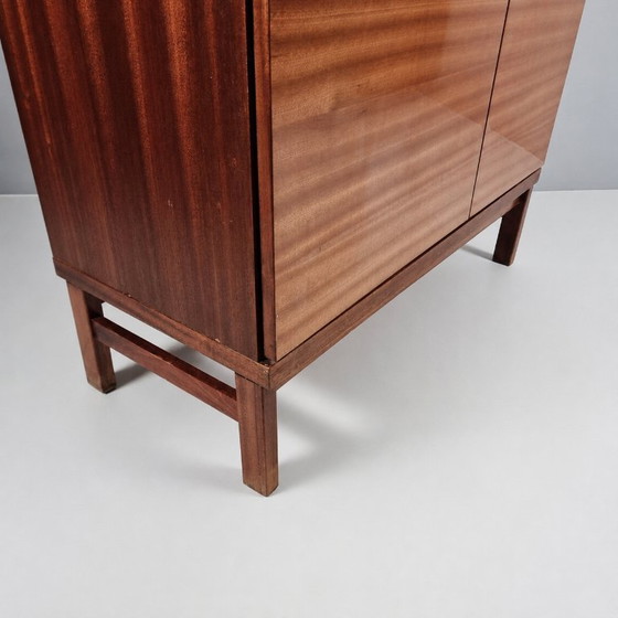 Image 1 of Vintage kledingkast in beukenhout, jaren 70