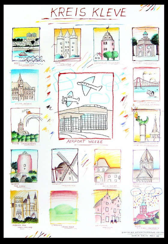 Image 1 of Schlote, Wilhelm - Kreis Kleve - Farboffset