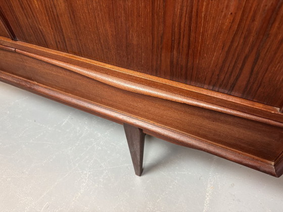 Image 1 of Skandinavisches Mid-Century-Design-Highboard, zugeschrieben E.W. Bach für Sejling Skabe, Dänemark, 1960er Jahre