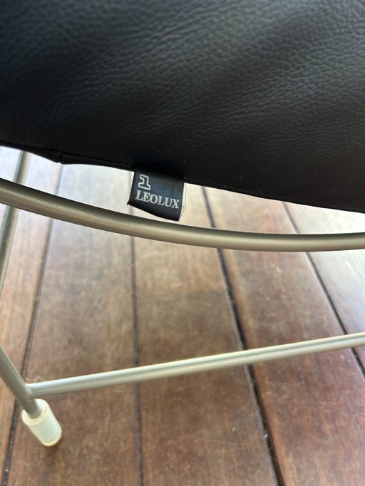 Leolux Volare - Zwart leer 