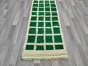 Traditional Handmade Pure Wool Rug, Size 75/300 cm