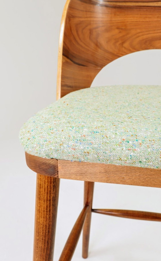 Image 1 of Skandinavischer Barhocker Apfelgrün Granola Palisander Brasil