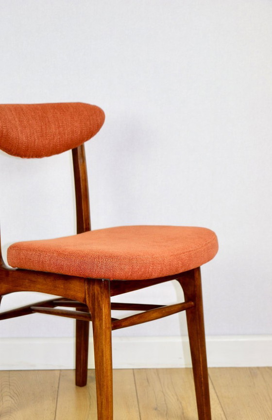 Image 1 of Sedia vintage Hałas color mattone terracotta