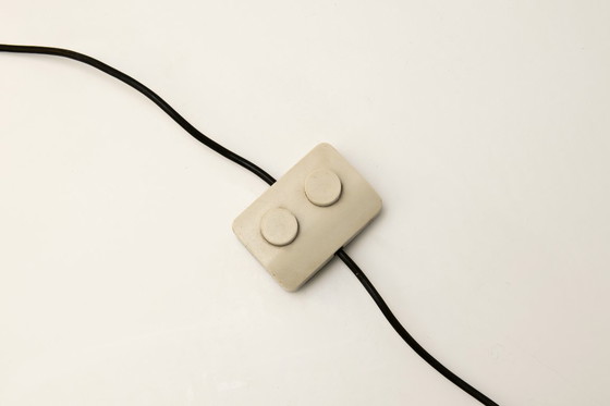 Image 1 of Stehlampe aus weißem Glas - Carlo Nason