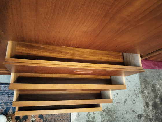 Image 1 of Credenza alta vintage in teak degli anni '60