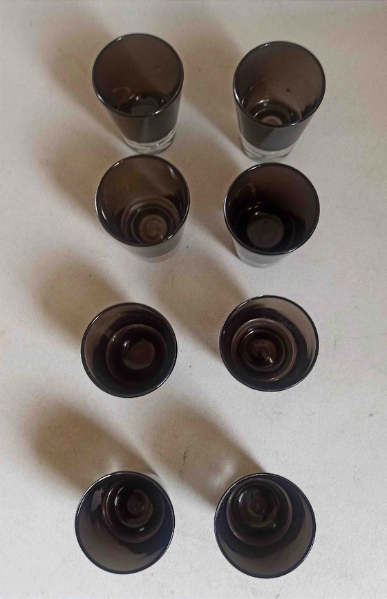 Set of 8 1960s glasses by Bo Borgström Aseda Sweden – Aseda Glasbruk, Glass & Decanter (photo 8 of 8)