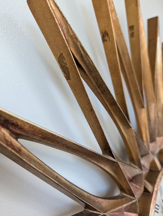 Syroco mid century modern sunburst clock – Klokken, Kunststof (photo 5 of 9)