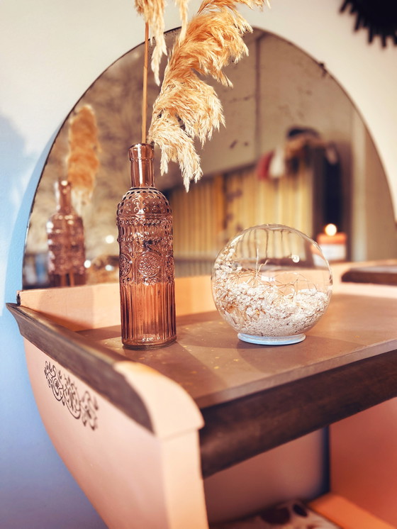 Image 1 of Coiffeuse / consola Art Déco entièrement rénovée — pieza única