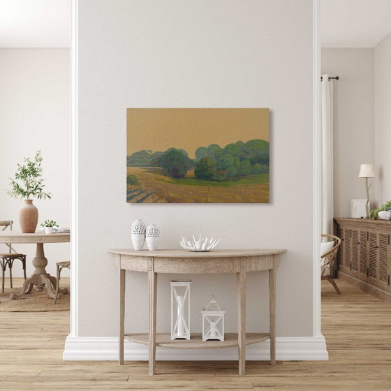 Image 1 of Dipinto unico, Bachtal, pezzo unico dipinto a mano, 45 x 30 cm, pittura acrilica su tela