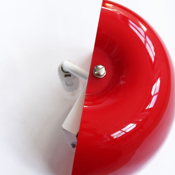 Image 1 of Applique murale vintage rétro en verre