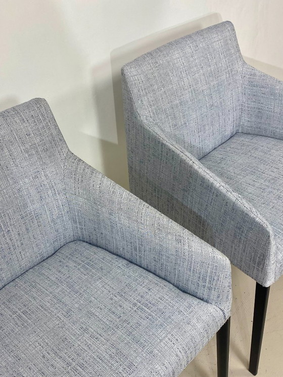 Image 1 of pair of Arper Saari design armchairs