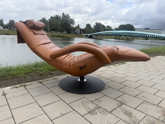 Wunderschöner Jori Yoga Relax in perfektem Zustand! Cognac Fuerte – Sessel, Leather (photo 3 of 15)