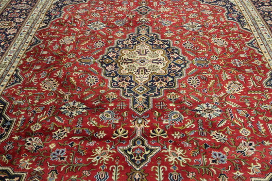 Image 1 of Tappeto persiano originale Keshan, Kashan Rosso 358 x 278 cm Ottime condizioni Classico Antico